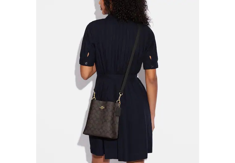 Coach Mollie Bucket Bag In Signature Canvas
