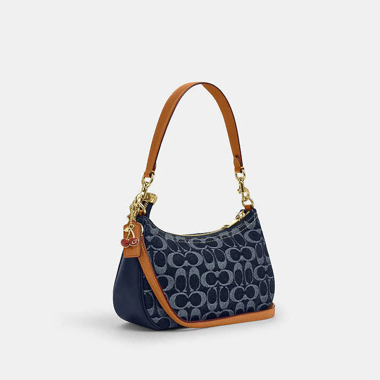 Coach Teri Shoulder Bag In Signature Denim
