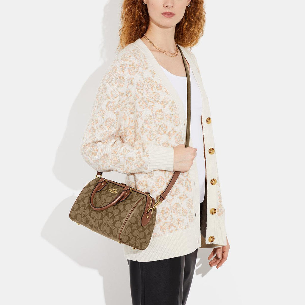 Coach Rowan Crossbody In Signature Canvas