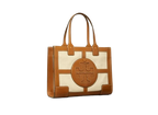 Tory Burch Ella Canvas Quadrant Tote Bag