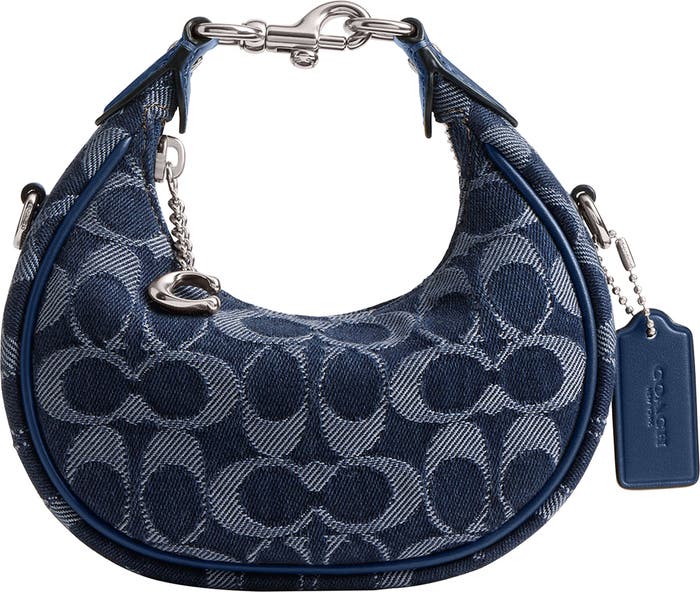 Coach Jonie Signature Washed Denim Crossbody Bag