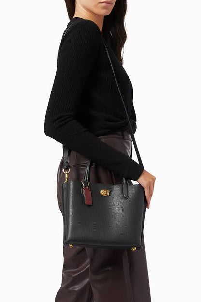 Coach Willow 24 Tote Bag in Leather