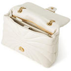 Pinko White Women Shoulder Bag Cross Body Bag