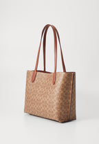 Coach Willow Tote Bag In Signature Canvas