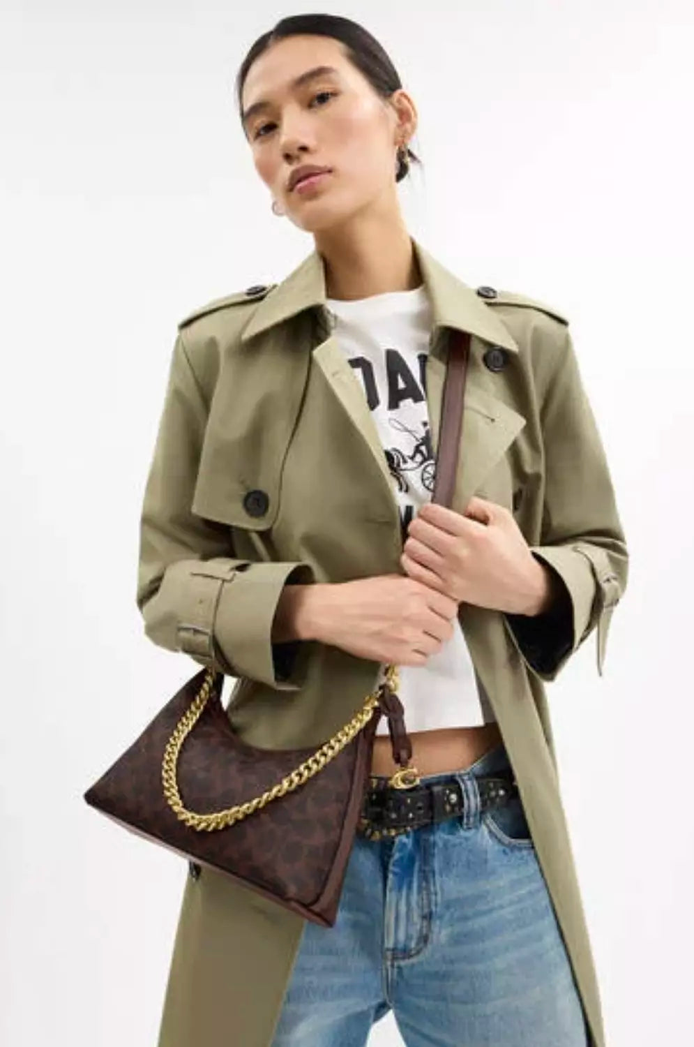 Coach Juliet Shoulder Bag 25 In Signature Canvas