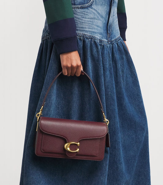 Coach Tabby Shoulder Bag 26 - Burgundy