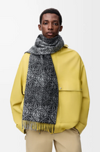 Loewe Anagram scarf in wool and cashmere