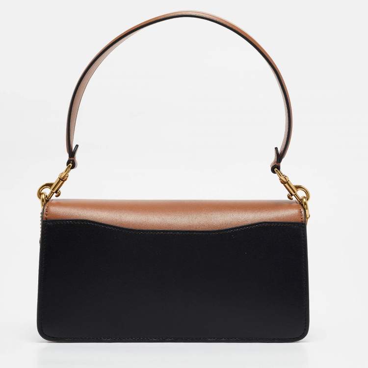 Coach Tri Color Signature Canvas and Leather Tabby 26 Shoulder Bag