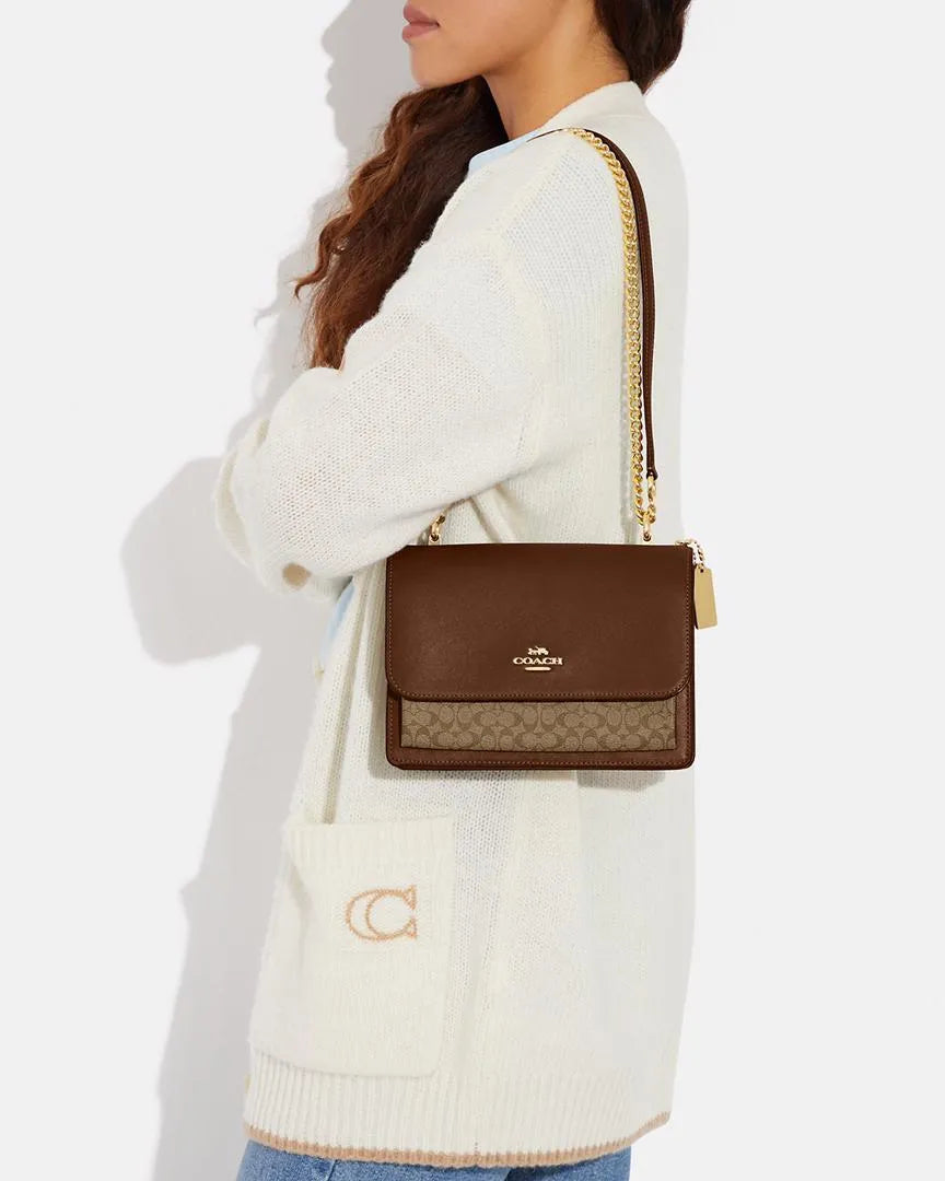 Coach Klare Crossbody In Signature Canvas