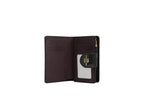 Coach Medium Corner Zip Wallet In Signature Leather - Black