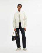 Coach Chain Tabby Shoulder Bag With Quilting