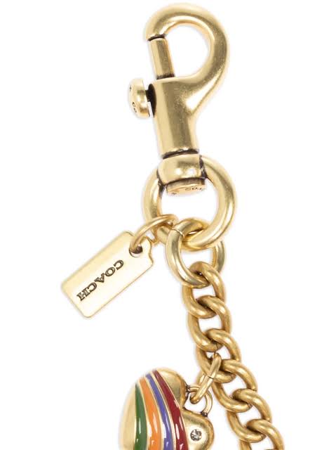 Coach Motif Chain Bag Charm
