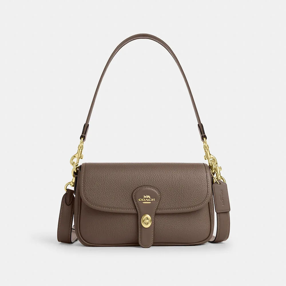 Coach Hadley Shoulder & Crossbody Bag Dark Stone