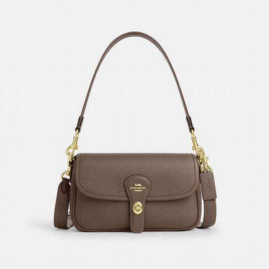 Coach Hadley Shoulder & Crossbody Bag Dark Stone