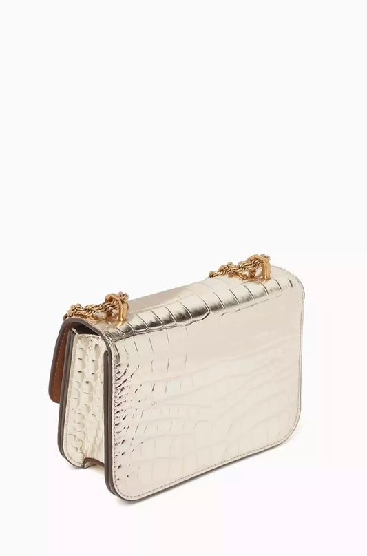 Tory Burch Small Eleanor Bag in Croc-embossed Leather