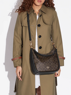 Coach Jules Hobo In Signature Canvas
