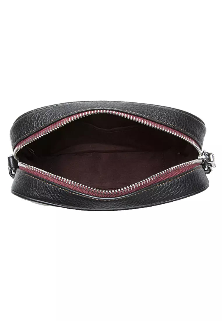 Coach mini Jamie Camera Bag with Stripe - Black