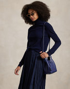 Ralph Lauren Polo Play Small Leather Tote & Crossbody