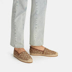 Coach Codi Espadrille In Signature Jacquard