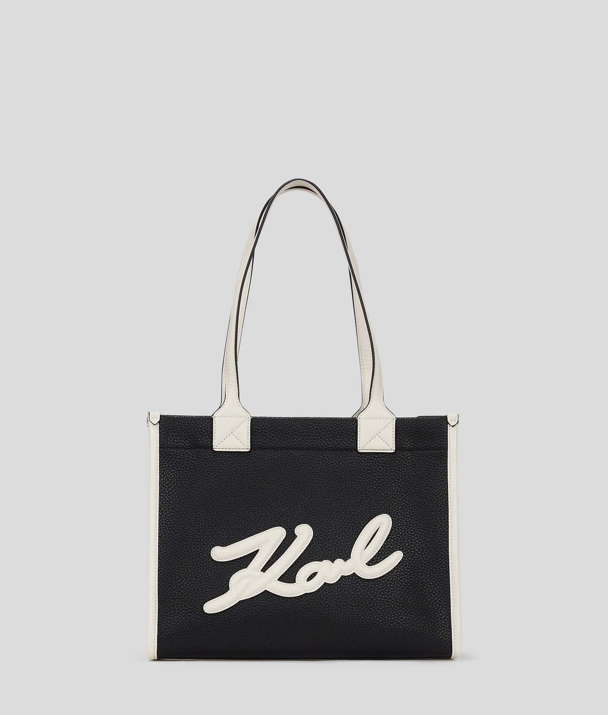 Karl Lagerfeld K/Skuare grainy medium tote bag