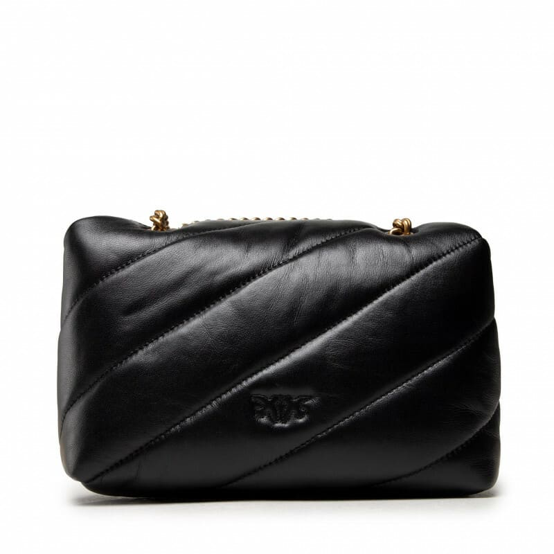 Pinko Love Bag Puff Versify Pins – black