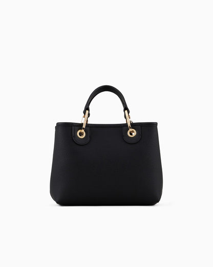 Emporio Armani Small Myea Shopper Bag With Deer Print