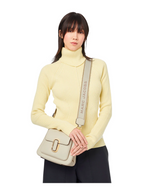 Marc Jacobs The J Marc Chain Leather Satchel Bag Cloud White