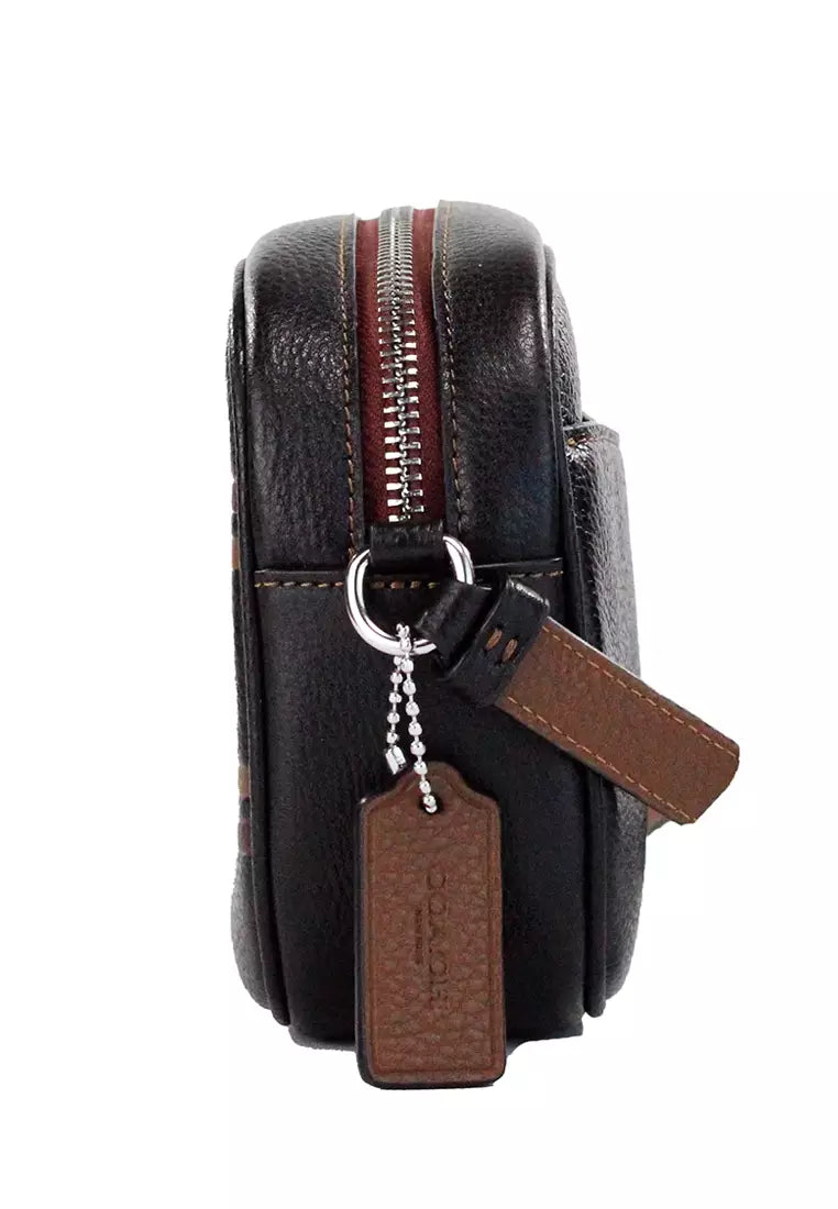 Coach mini Jamie Camera Bag with Stripe - Black
