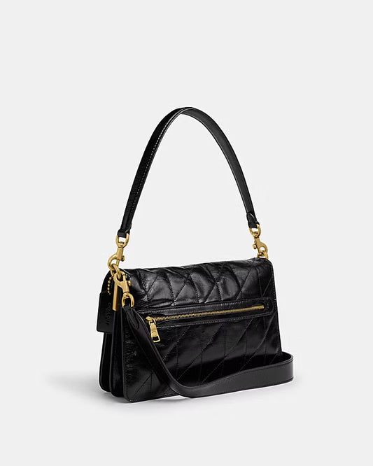 Coach Chain Tabby Shoulder Bag With Quilting