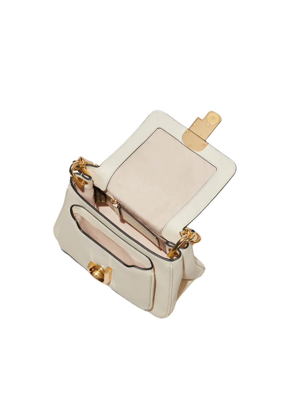 Marc Jacobs The J Marc Chain Leather Satchel Bag Cloud White