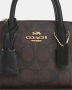 Coach Andrea Mini Carryall In Signature Canvas Coach