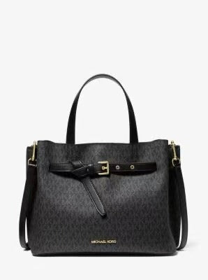 Michael Kors Emilia Small Signature Logo Satchel