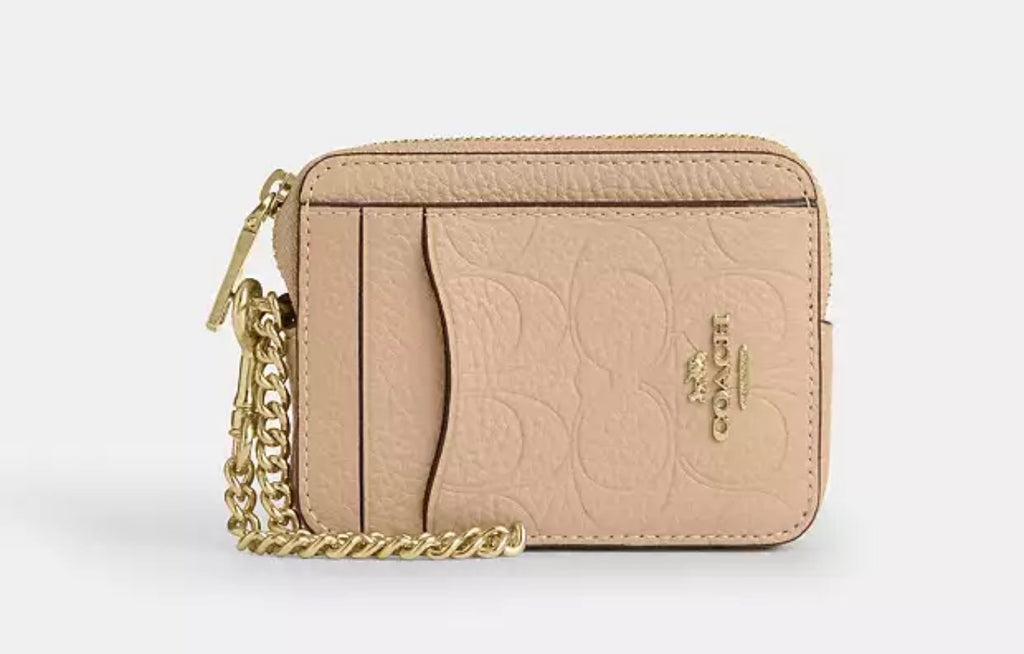 Coach Zip Card Case