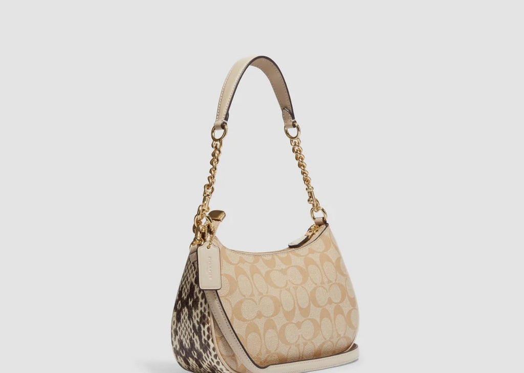 Coach Teri Shoulder Bag In Signature Canvas