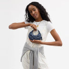 Coach Jonie Signature Washed Denim Crossbody Bag