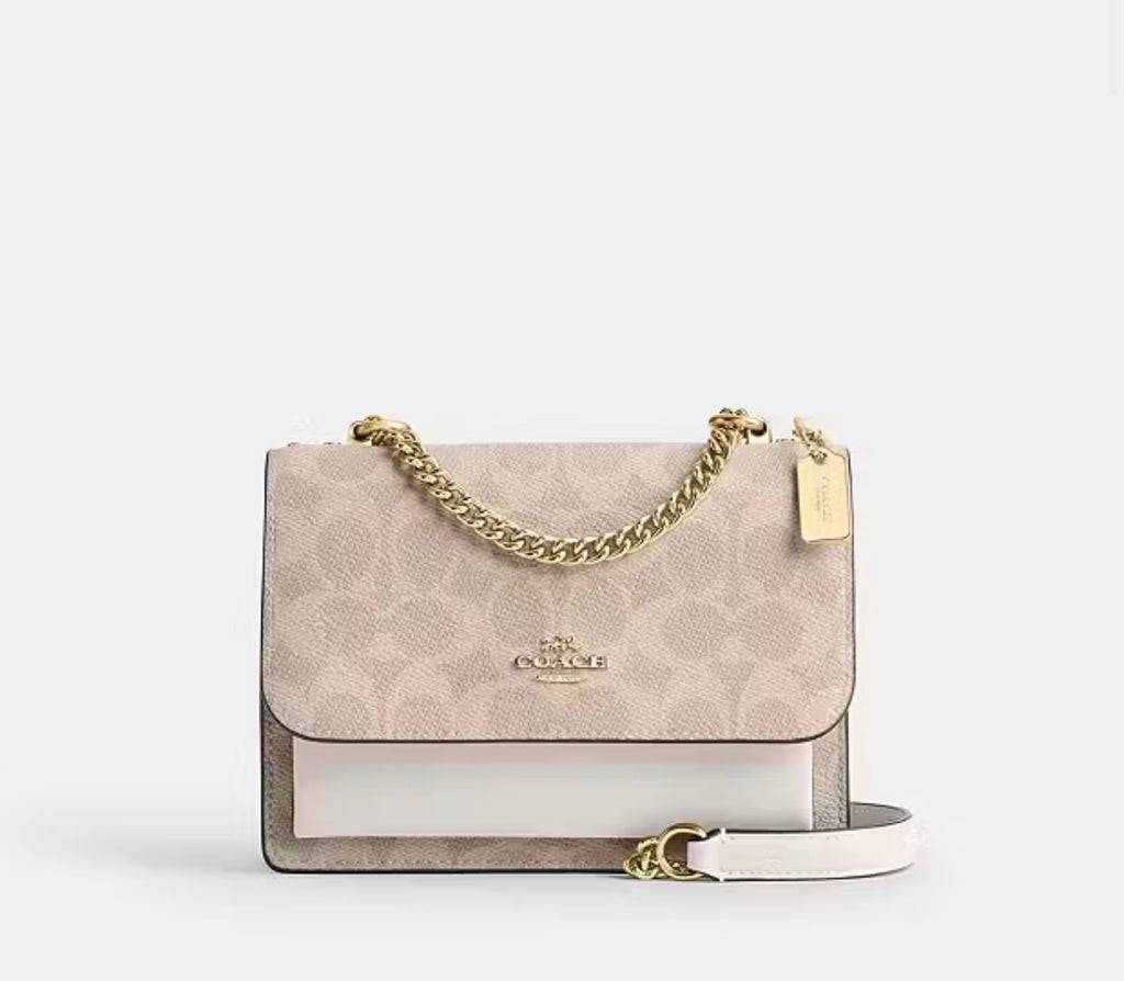 Coach Mini Klare Crossbody Bag In Signature Canvas
