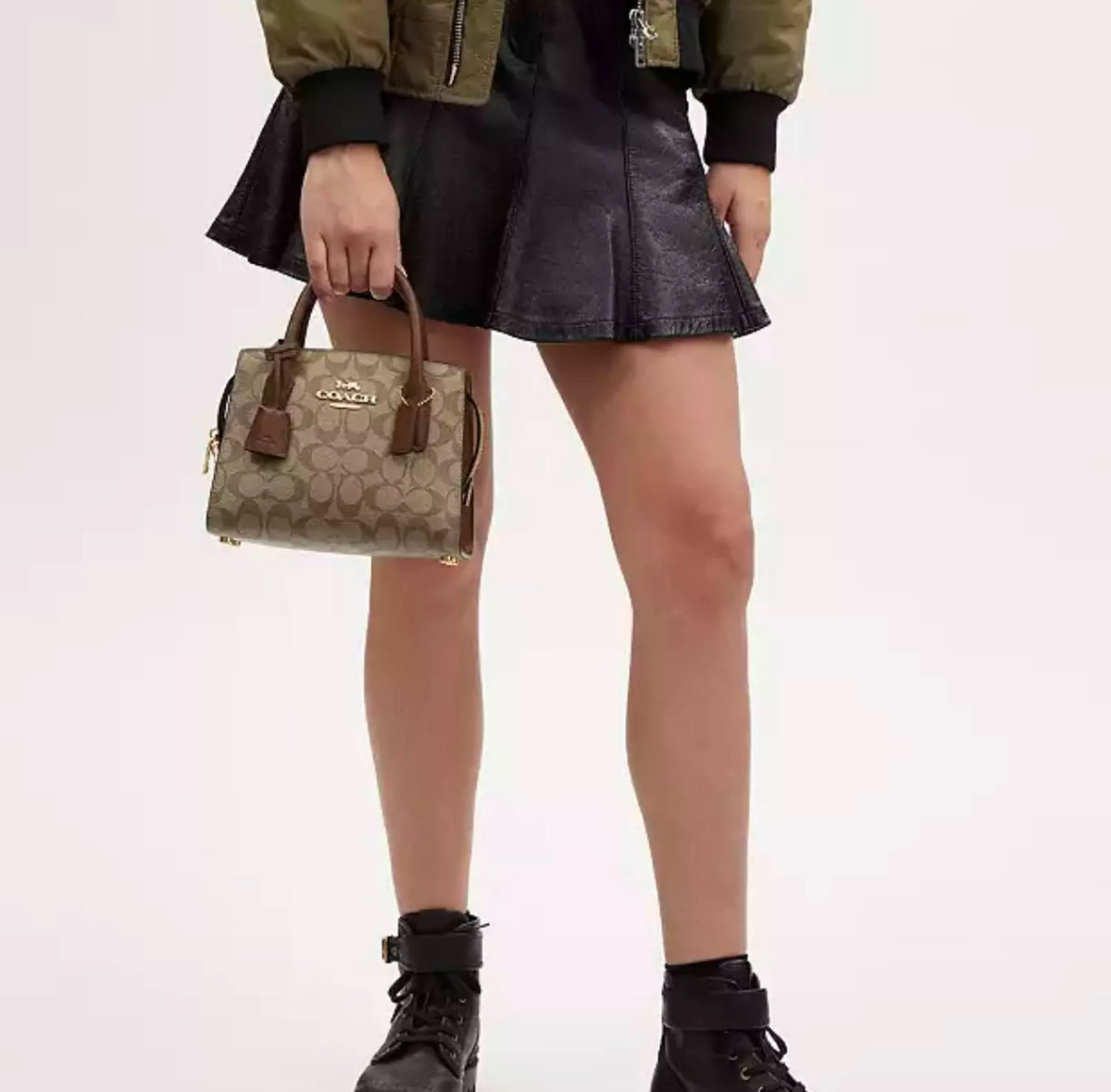 Coach Andrea Carryall Bag In Signature Canvas