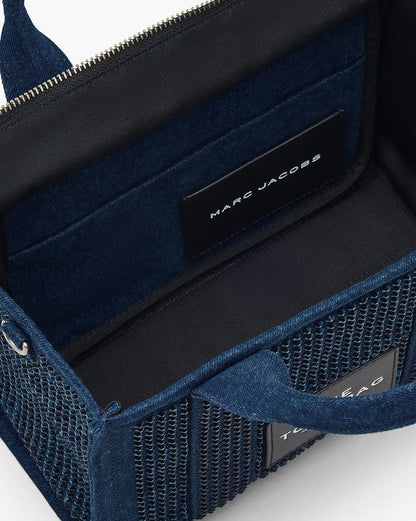 MARC JACOBS
The Crystal Denim Tote Bag - Small