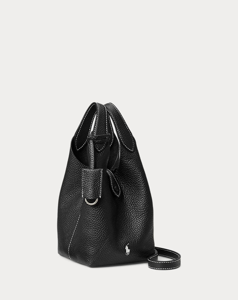 Ralph Lauren Polo Play Small Leather Tote & Crossbody