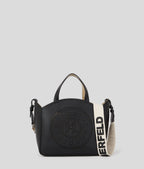 Karl Lagerfeld K/Circle Perforated Small Tote Bag