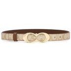 Coach Women's Signature Classic Buckle Belt, 25 Mm, Medium, Waist 32"-36"
