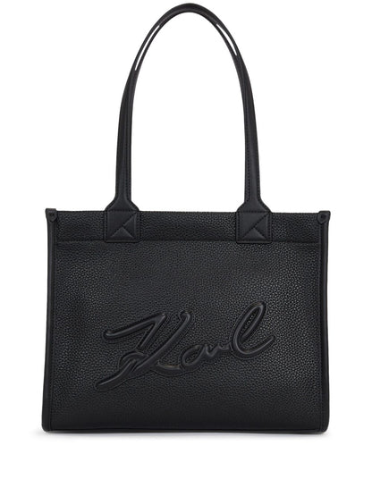 Karl Lagerfeld -Skuare Grainy Medium Tote Bag