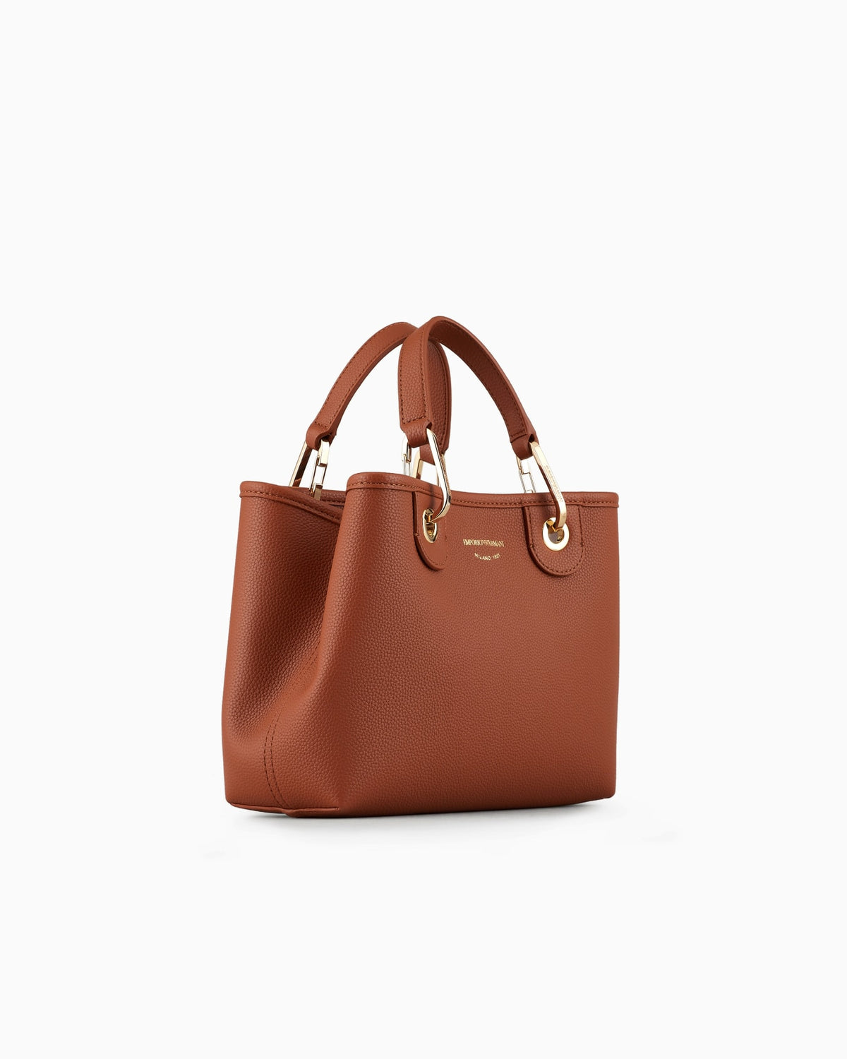 Emporio Armani Small Myea Shopper Bag With Deer Print