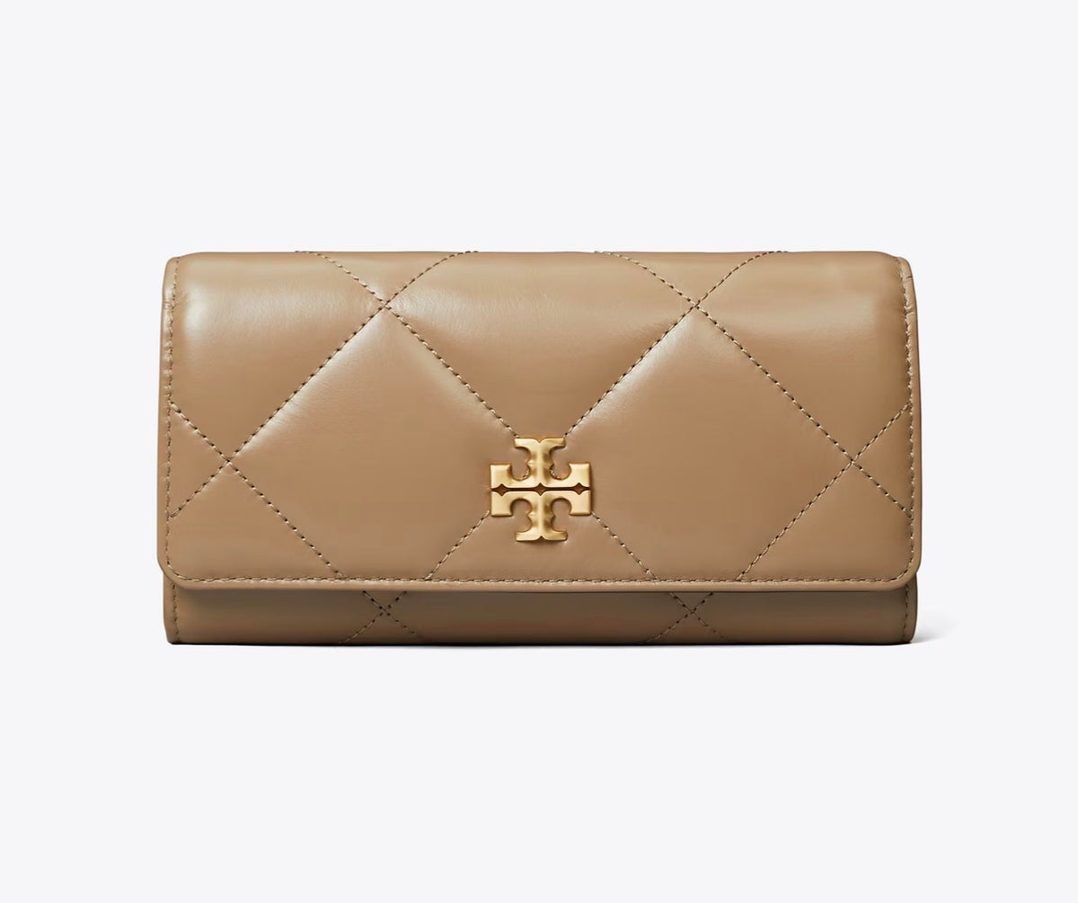 Tory Burch Kira Diamond Quilt Flap Wallet