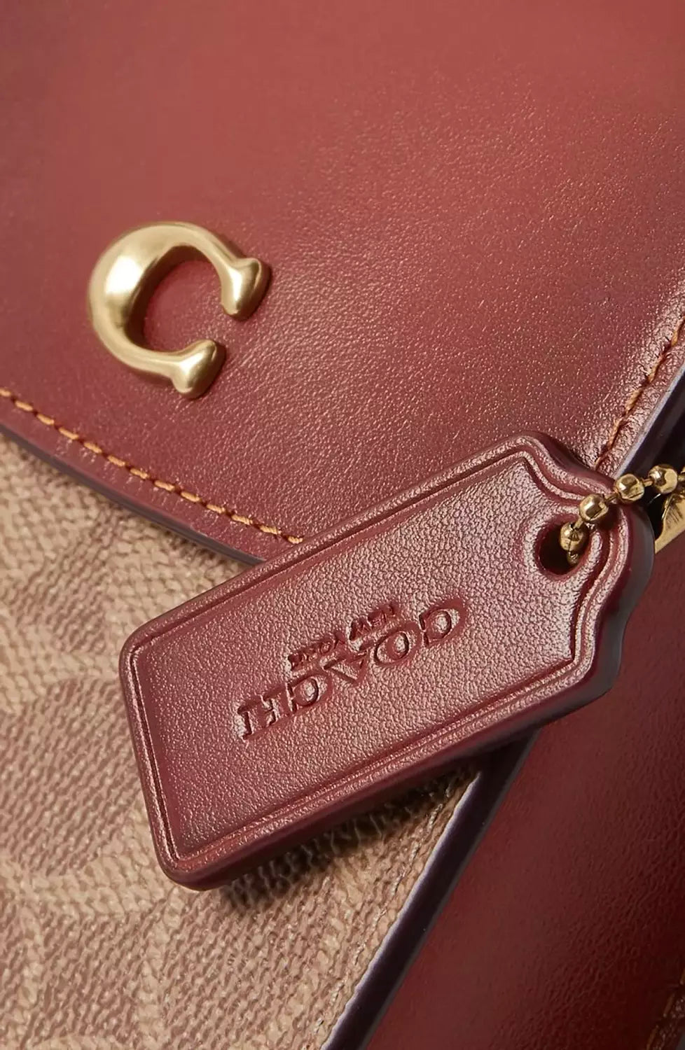 Coach Phone Crossbody Bag in Signature Canvas