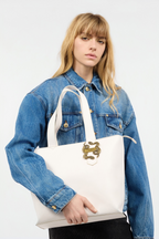 Just Cavalli Tote Bag With Mirror Snake