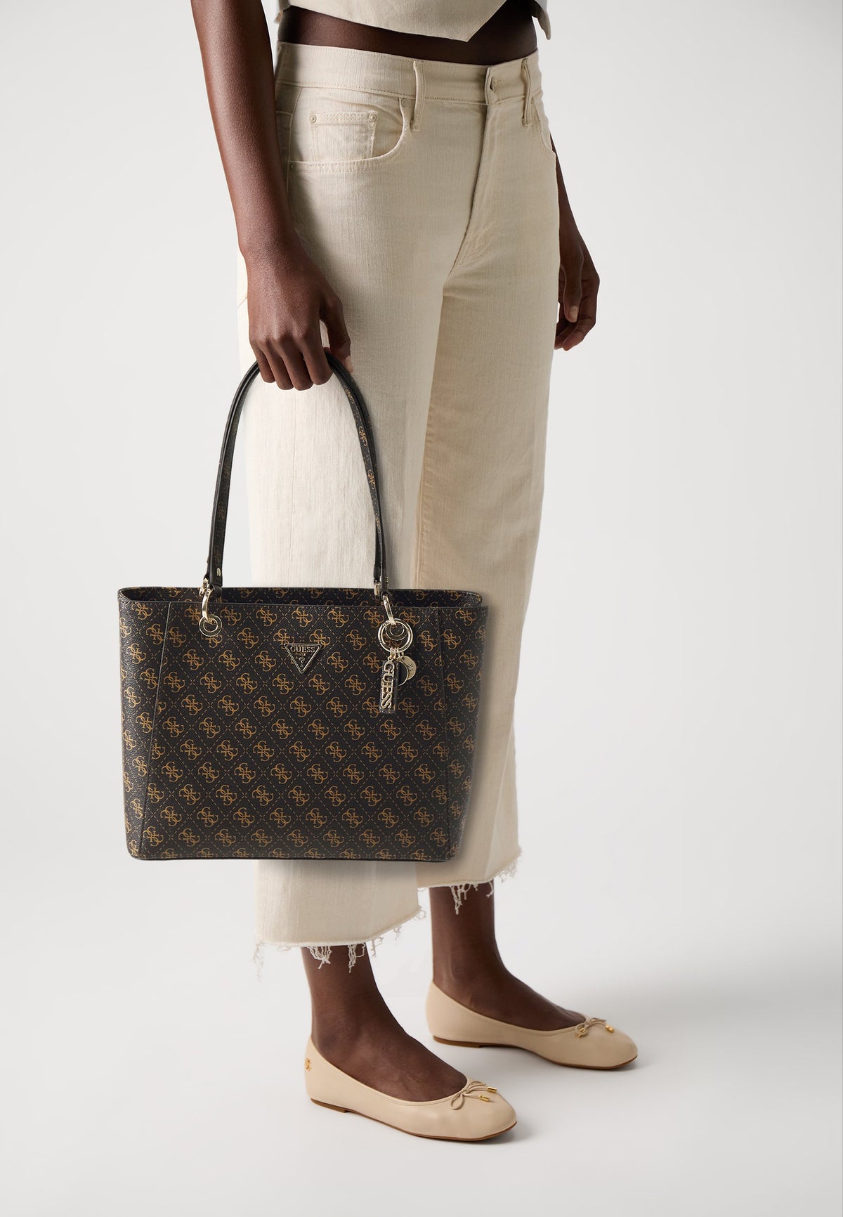 Guess
NOELLE II TOTE - Handbag - brown