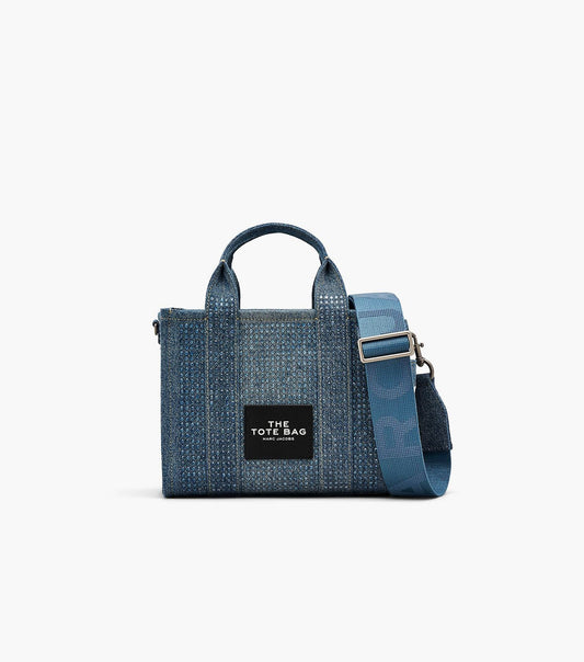 Marc Jacob The Crystal Denim Small Tote Bag