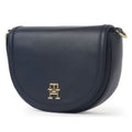 Tommy Hilfiger Navy Blue Crossbody Bag with Gold Logo