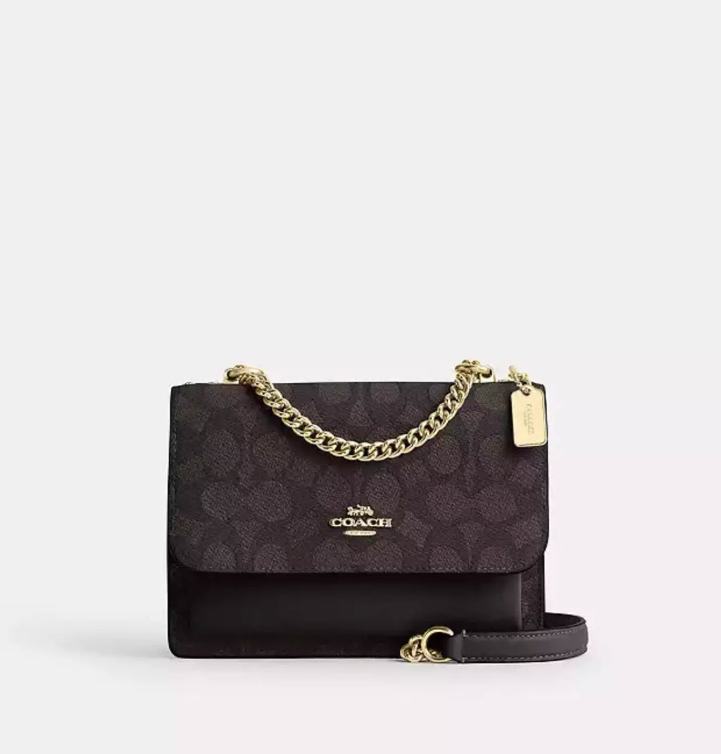 Coach Mini Klare Crossbody Bag In Signature Canvas